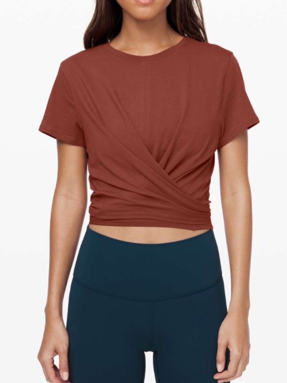 Lululemon Time To Restore Short
Sleeve in Rustic Clay size 4 or 6?